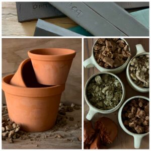 Harvesting, processing and throwing with Native Clay